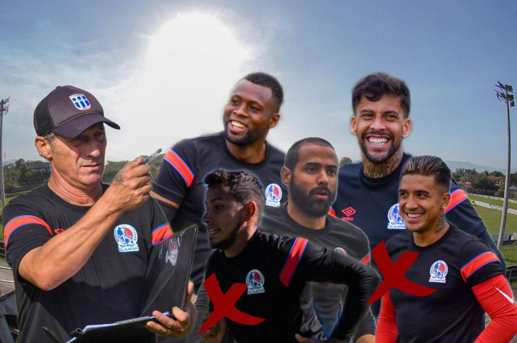 Con dos sensibles bajas: Así sería el 11 del Olimpia que prepara Pedro Troglio para enfrentar a la Real Sociedad en Tocoa