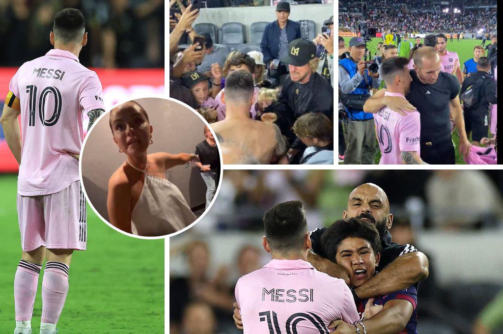 Locura por Messi: Imperdible reacción y mensaje de Selena Gómez a Leo, nuevo capítulo del guardaespaldas y el gesto del ‘10’ con Chiellini