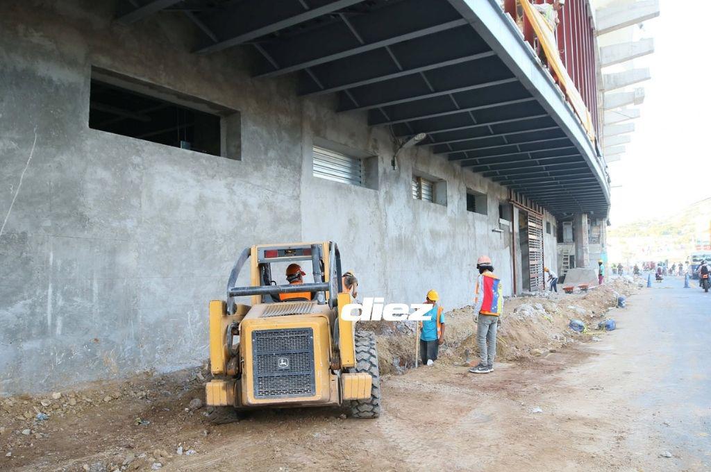 Luce impecable Estadio Nacional previo a la gran final Olimpia-Marathón; así pulen los últimos detalles en su gradería