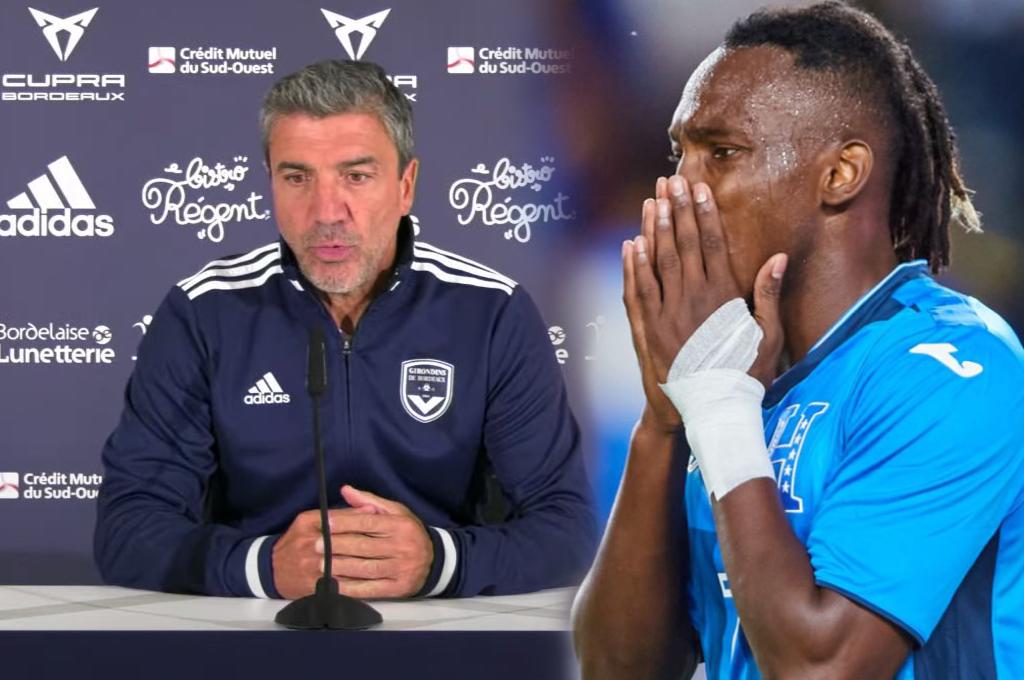 Entrenador del Girondins se preocupa por salud de Alberth Elis: “Es lamentable, nunca ha completado 90 minutos conmigo”
