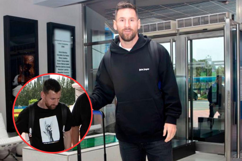 Messi causa revuelo tras llegar con camisa que vale más de medio millón de pesos argentinos: ¿Cómo se consigue?