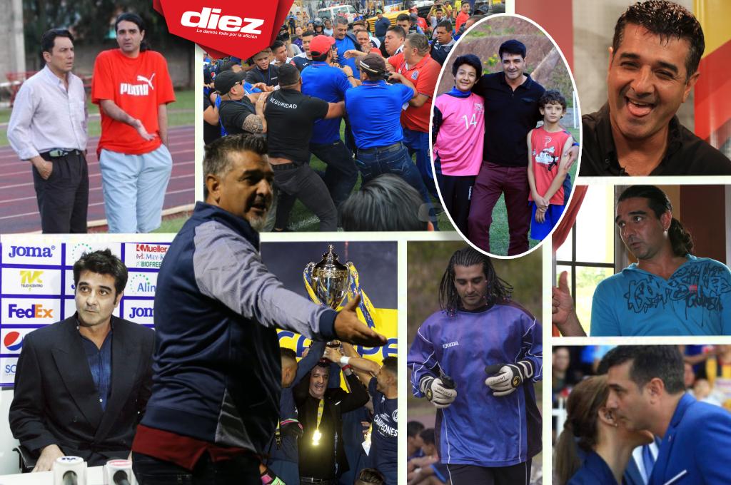 Peleas, looks, éxitos y hasta su novia: la historia del argentino Diego Vázquez, el nuevo seleccionador de Honduras