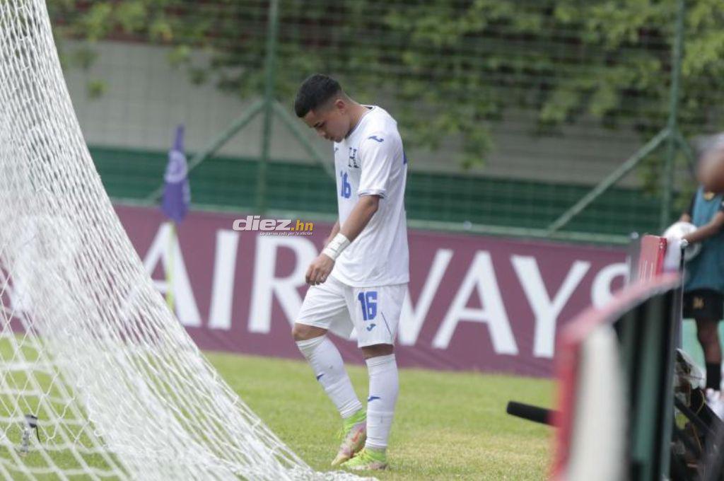 Alarma en la Sub-20 de Honduras: Isaac Castillo es duda para el trascendental duelo ante Panamá