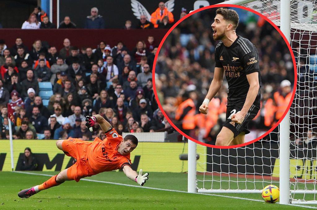 De la cabeza del Dibu Martínez al liderato: Arsenal muestra su carácter y derrota al Aston Villa en el último suspiro