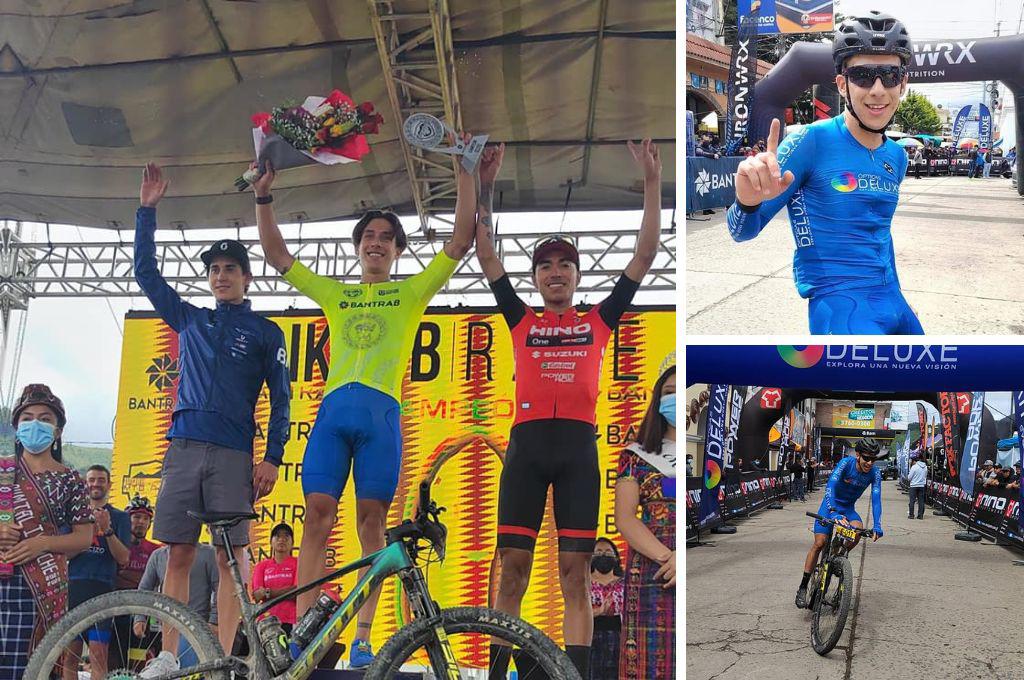 ¡Orgullo catracho!  Luis López fue el ganador de la séptima edición del Imperio Kaqchikel MTB Race 2022