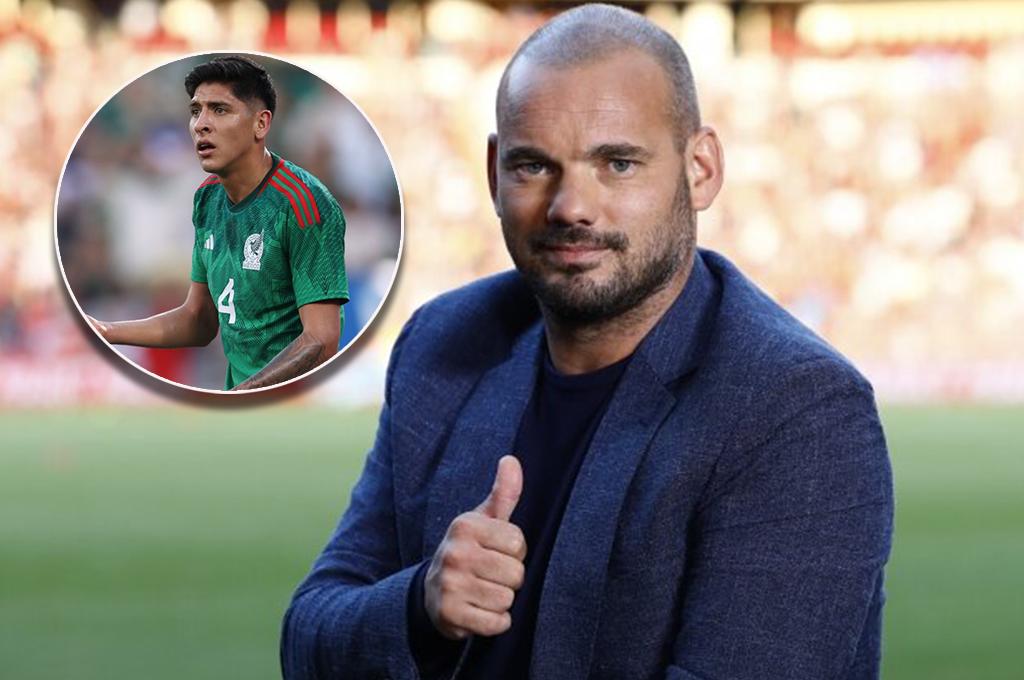 ¡Lo destrozó! Las duras palabras de Sneijder contra el mexicano Edson Álvarez: ‘‘Lo único que sabe hacer es jugar para atrás’’