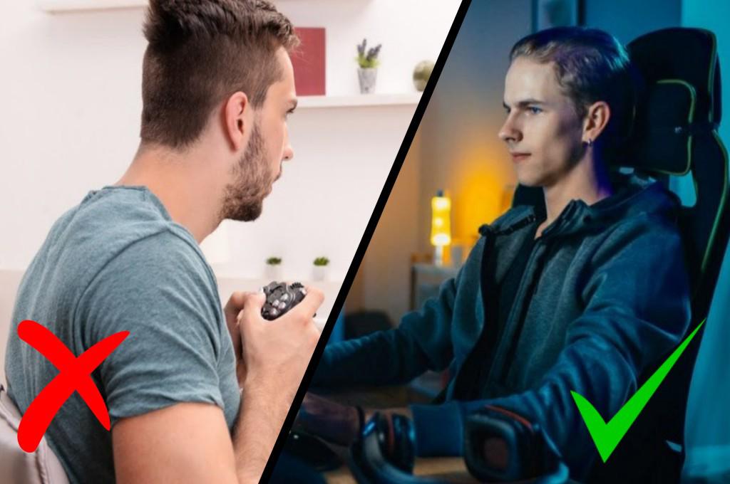 Siéntate bien: evita dolores de espalda mientras juegas videojuegos, que podrían perjudicarte en tu rutina diaria