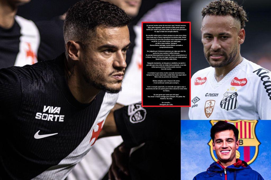Coutinho rompe contrato con su club, revela el problema que sufre y destruye a muchos; la dura reacción de Neymar