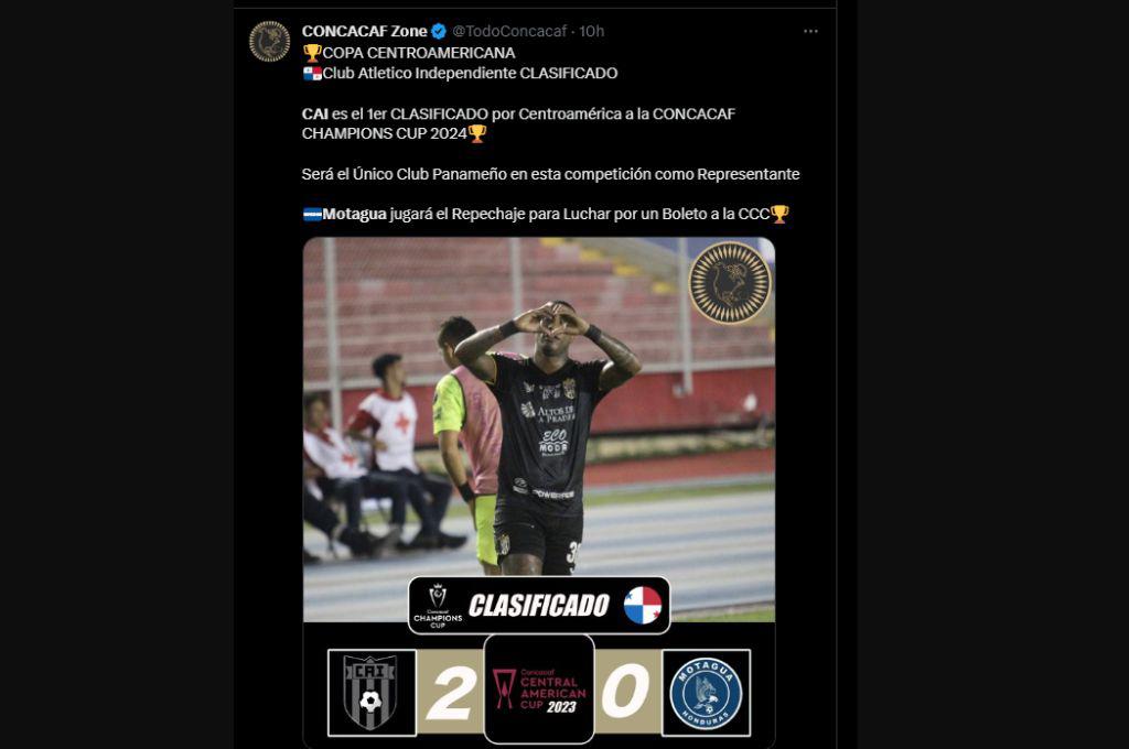 “Hijos en clubes y en selección, ¿Qué país son?”, la casa se respeta”: así reacciona la prensa panameña tras el triunfo del CAI ante Motagua