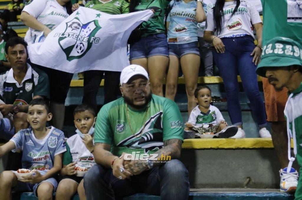 ¡Futbolistas destrozados! Las tristes imágenes del último partido de Platense en primera división en Honduras