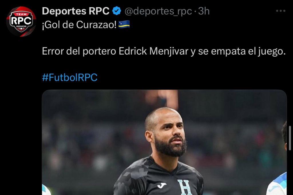 Honduras conocerá a su papá y Es el oso de la Copa Oro: lo que dice la prensa sobre el error de Menjívar y el duelo ante Panamá