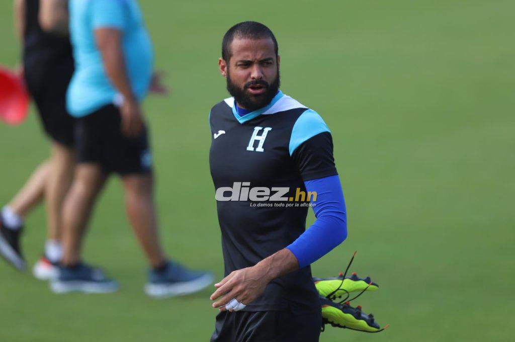 La charla de Diego con futbolista y la admiración de “Chelito” a Pinto: el último entrenamiento de Honduras antes de enfrentar a Haití