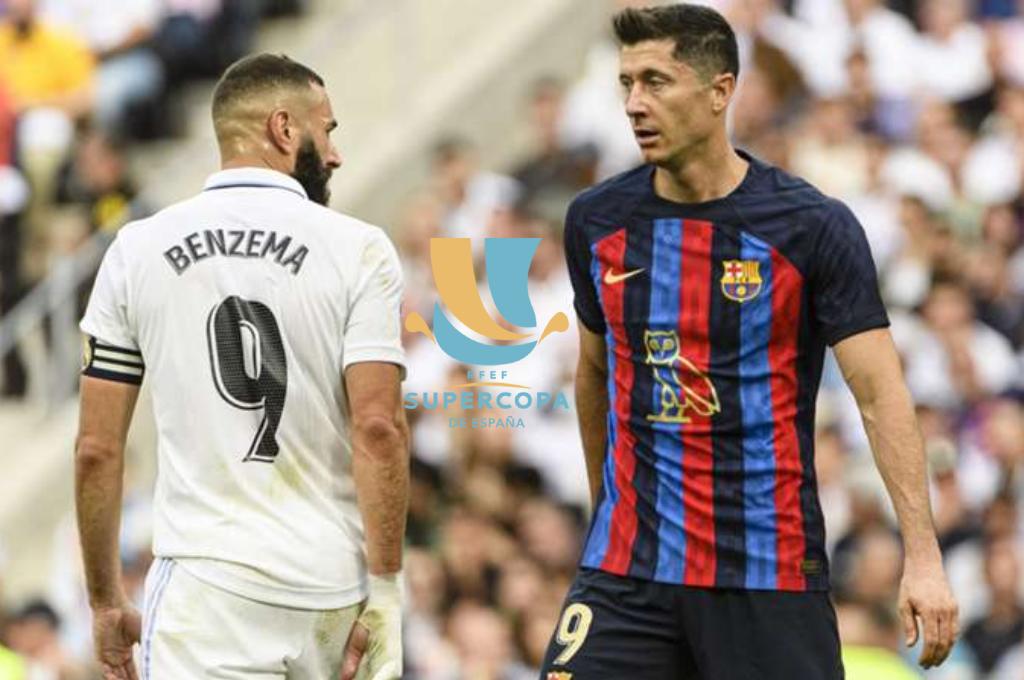 Hora y transmisión: Real Madrid y Barcelona chocan por la Supercopa de España en Arabia Saudita