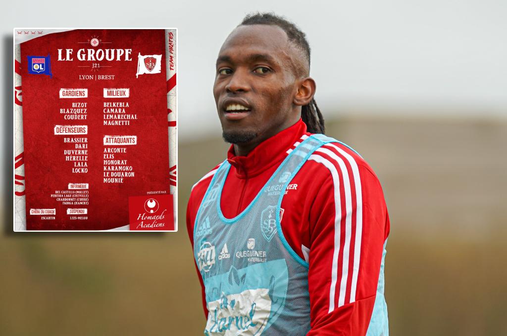 Hora y transmisión: Alberth Elis es convocado por el Brest para debutar frente al Lyon en la Ligue 1 de Francia