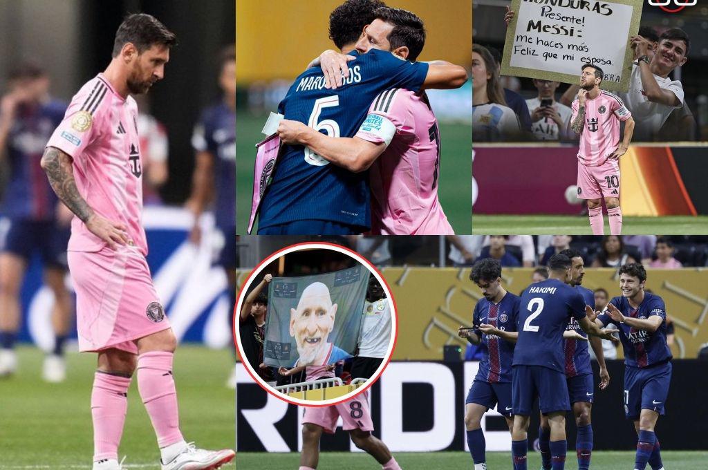 La burla a Messi, la humillación del PSG al débil Inter Miami y los únicos jugadores que Leo abrazó en su adiós del Mundial de Clubes