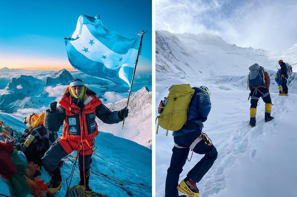 ¡Se quedó sin oxígeno! Hondureño Ronald Quintero nos revela el dramático camino para escalar el Everest