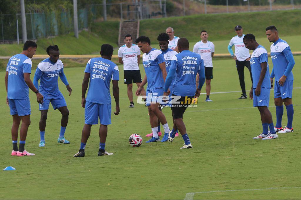 Nuevos uniformes y una alta: Así fue el primer entreno de la Selección de Honduras pensando en Trinidad y Tobago