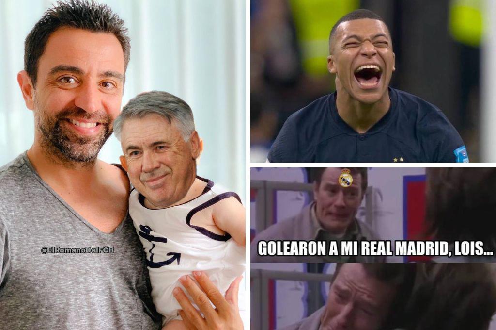 Xavi papá de Ancelotti: los jocosos memes que dejó la goleada de Barcelona sobre Real Madrid en pretemporada