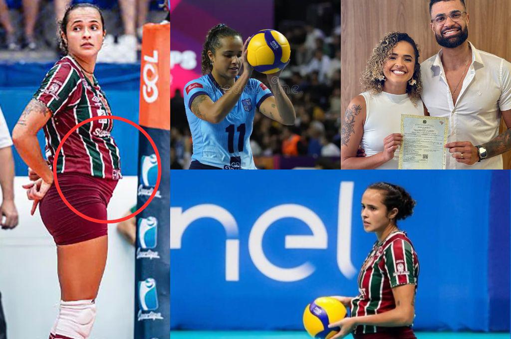 ¿Irresponsable? Jugó un partido de voleibol con cinco meses de embarazo y desata la polémica: “no puedo tirarme boca abajo”