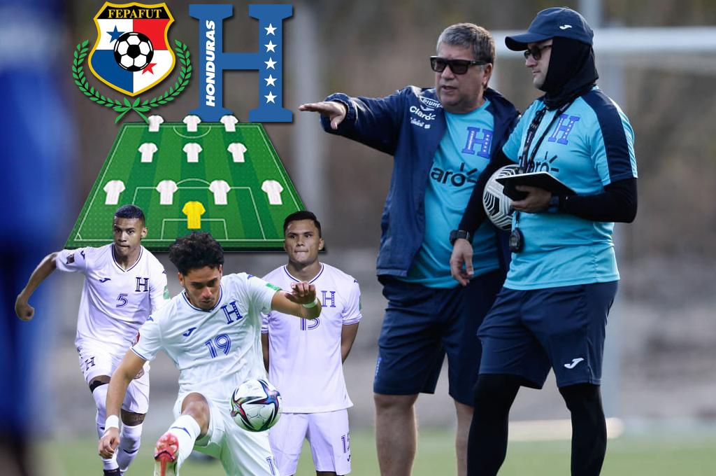 ¡Con caras nuevas! El 11 que se perfila en la Selección de Honduras para el juego eliminatorio ante Panamá