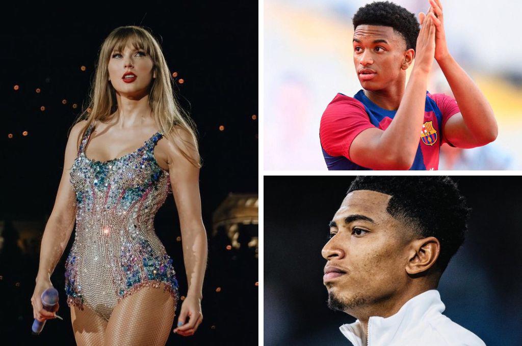 Jugador de Barcelona se metió con Taylor Swift y por este motivo perdería el premio Golden Boy: Bellingham arrasa