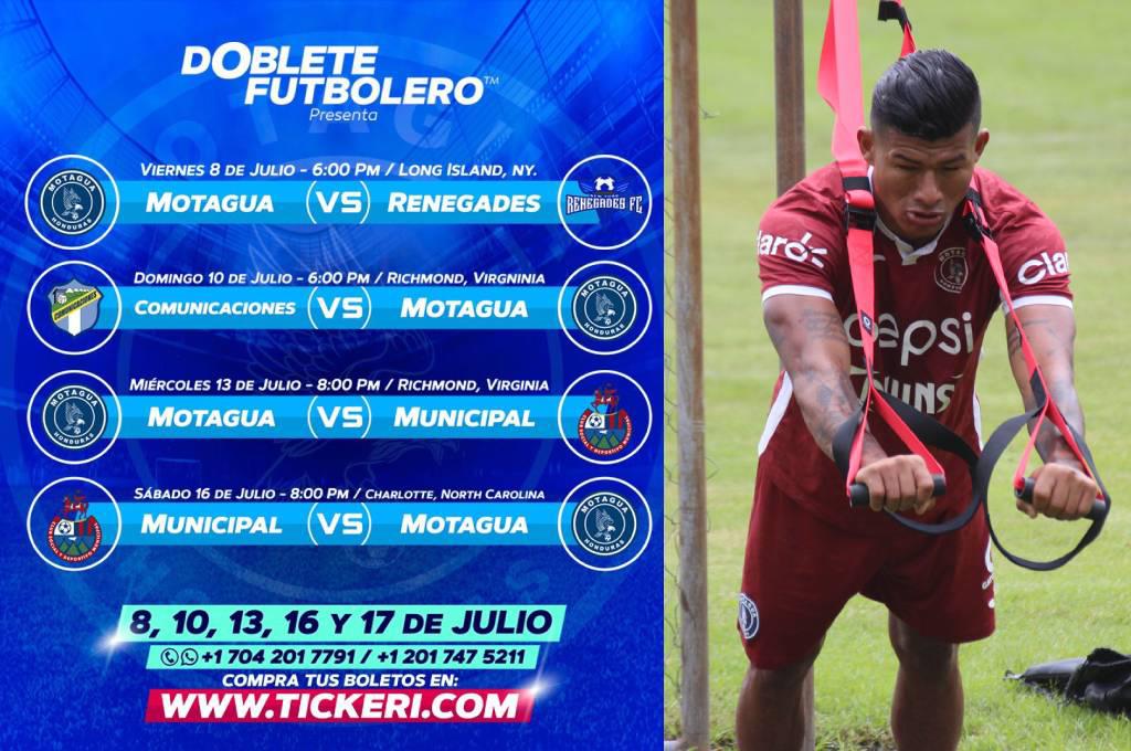 Motagua confirma fechas y horarios de sus partidos amistosos de pretemporada en los Estados Unidos