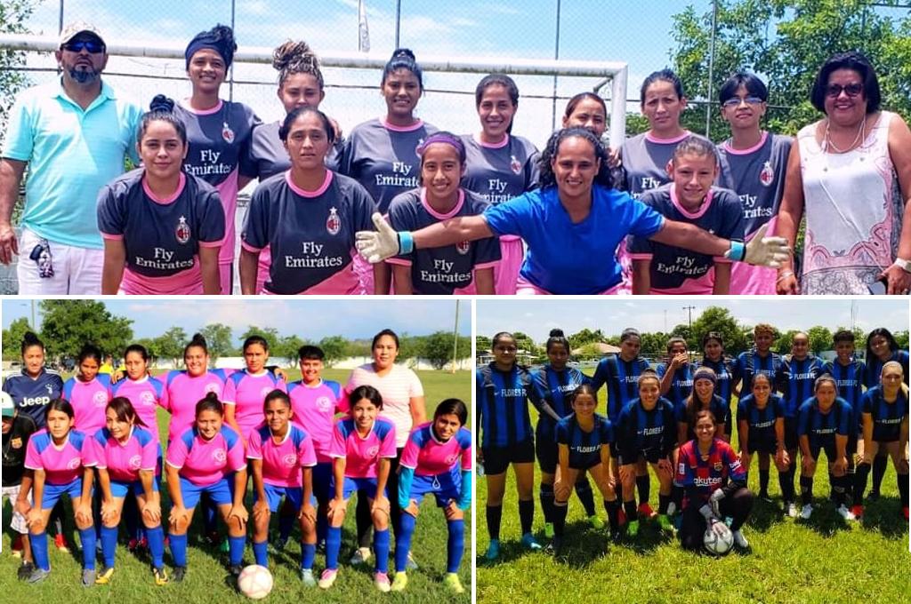 Águilas FC y Sagrado se pelean el título en el fútbol femenino en Villanueva, Cortés