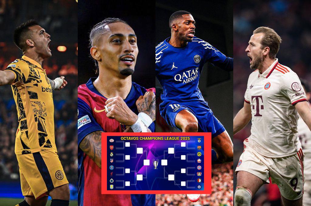 Se confirmó el primer cruce y el favorito que quedó fuera: así van los cuartos de final de la Champions League hasta el momento