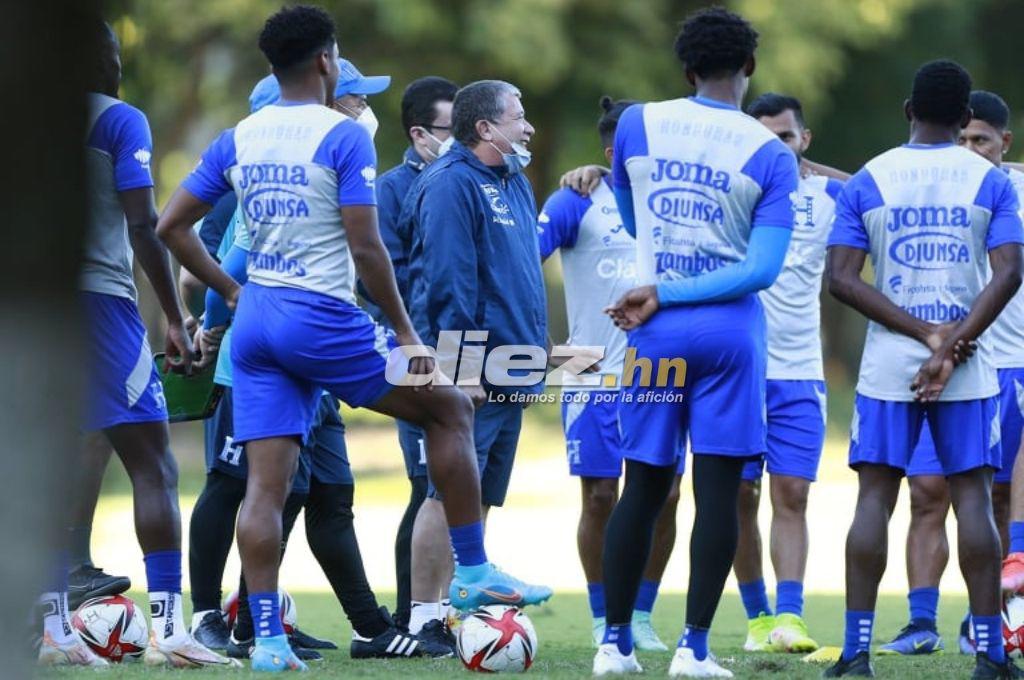 Así fue el último entreno de Honduras: El regalo de Alberth Elis y el “Bolillo” afinó su 11 titular