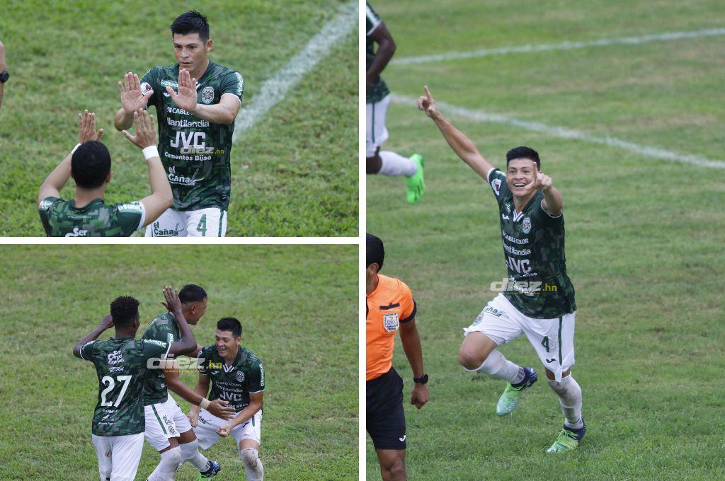 El Chelito Martínez al anotar su primer gol con Marathón: “Agradecido con las personas que me han apoyado y criticado”