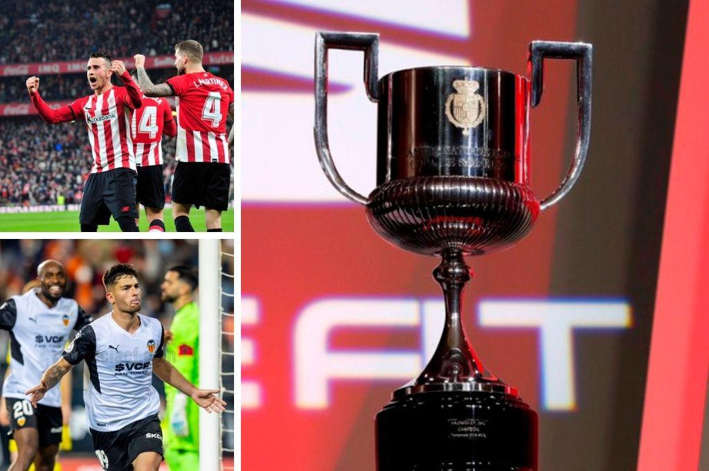 Confirmados los cruces de las semifinales de la Copa del Rey; Athletic Bilbao va ante el Valencia