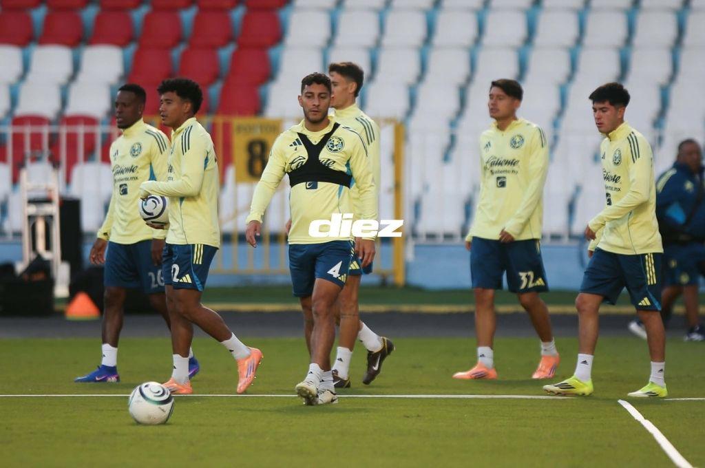 América amenaza a Olimpia con exjugador del Barcelona, pero zaguero está en duda; así entrenaron en el estadio Nacional