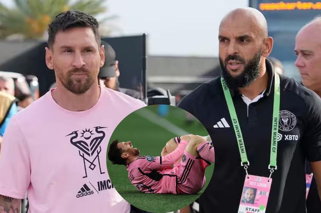 La decisión que tomó el Inter Miami con el guardaespaldas de Messi tras conocerse la lesión del argentino