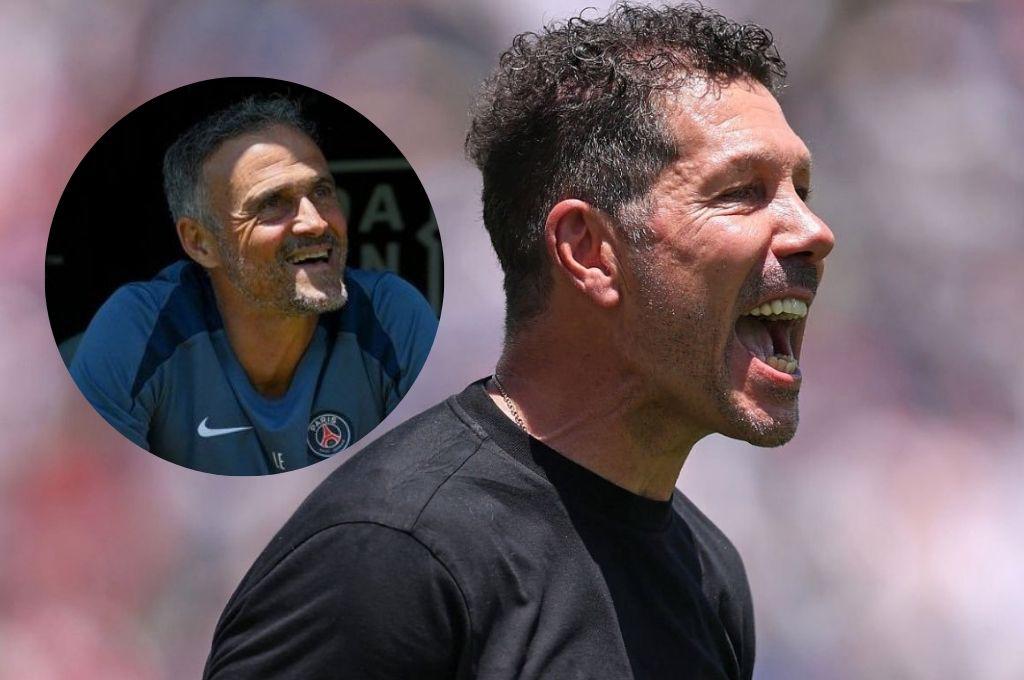 Cholo Simeone aturde a Luis Enrique con la frase que nadie esperaba: Me cansé, lo ficharon por 70 millones...