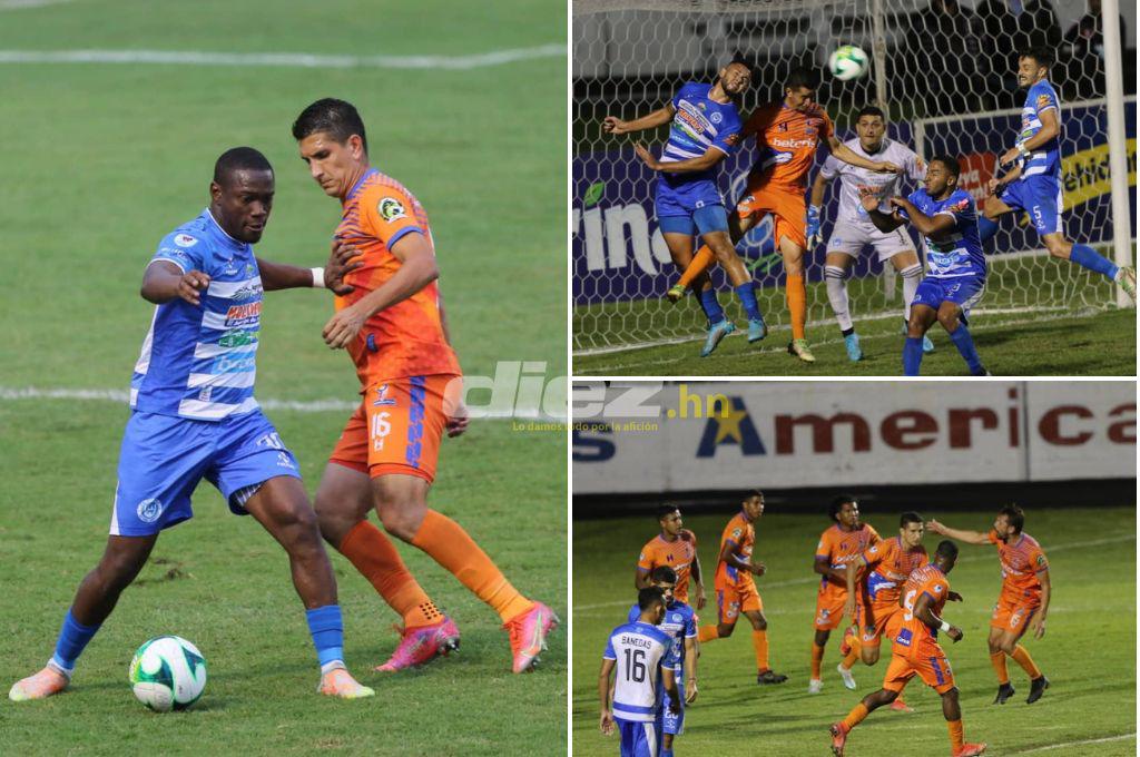 Los Lobos y la Jaiba Brava igualaron 2-2 en el estadio Nacional Chelato Uclés.