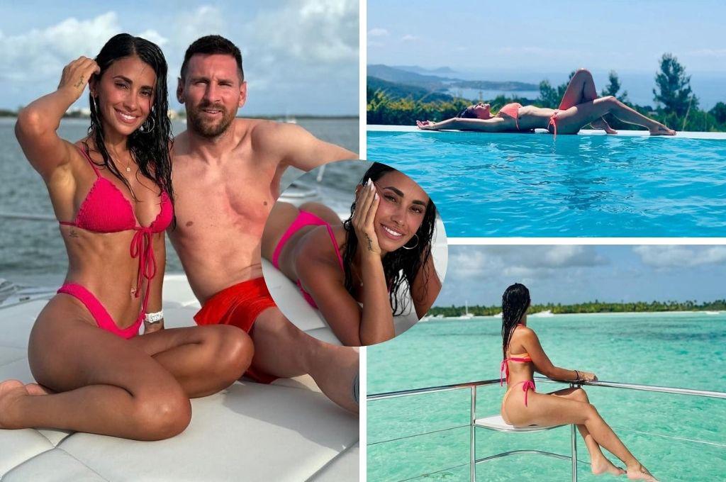 Antonela Roccuzzo enciende las redes con sus vacaciones junto Messi al ritmo de cantante hondureño