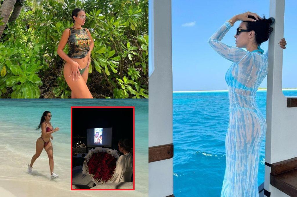 Las infartantes nuevas fotos de Georgina Rodríguez: De esta forma celebró su cumpleaños 30 y el regalo de Cristiano