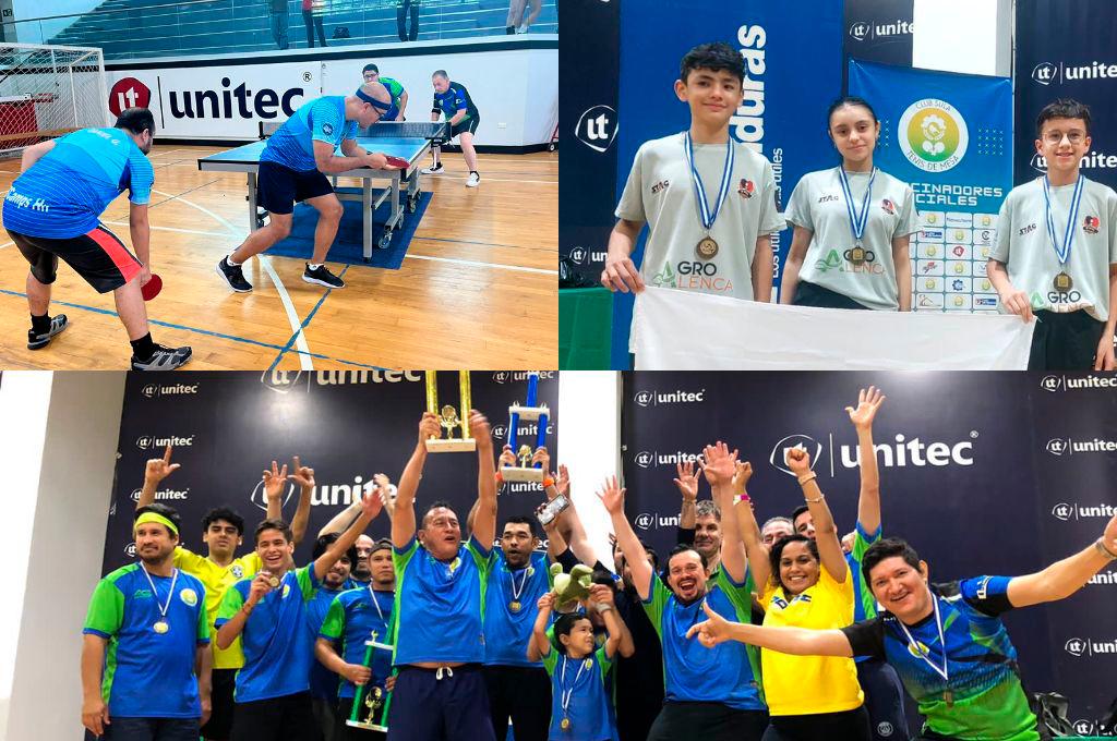 Club Sula se corona campeonísimo del Tercer Ranking Nacional de Tenis de Mesa en categorías por equipos