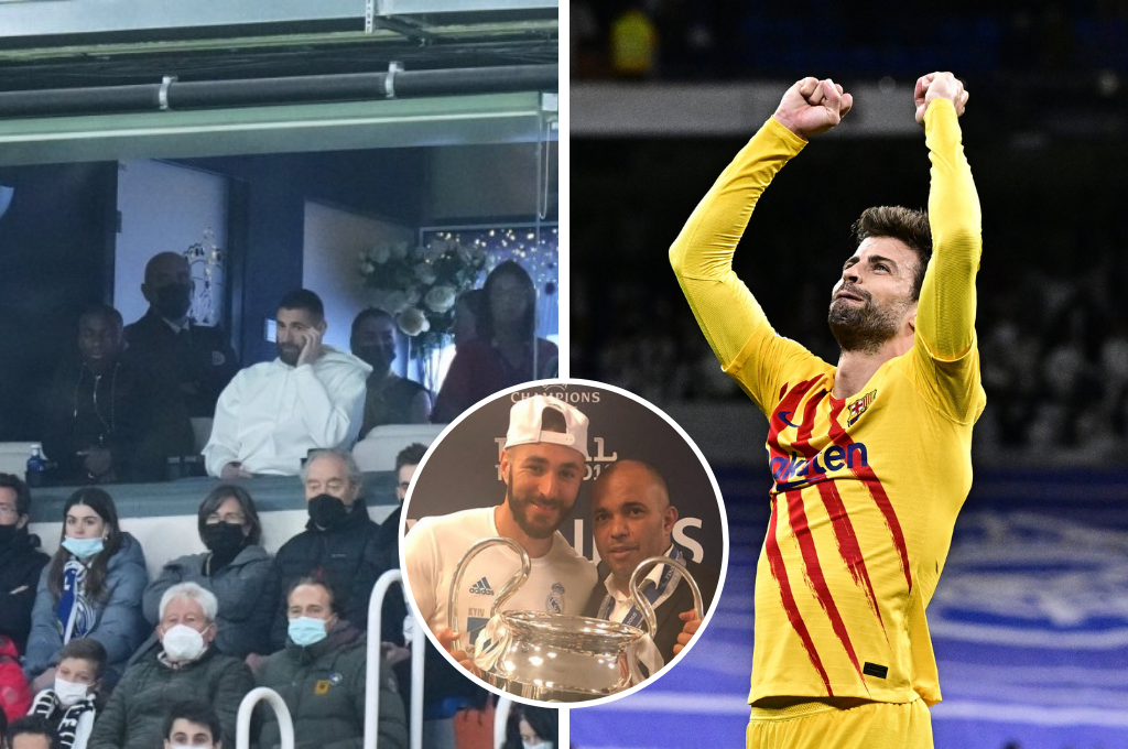 Agente de Benzema responde a Piqué luego del Clásico: “Por fútbol esperemos que no se equivoque esta vez”