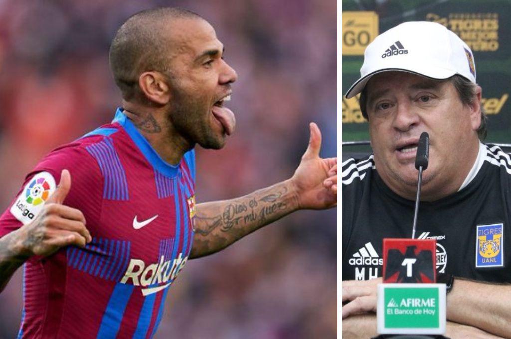 Dani Alves responde a Miguel Herrera por cuestionar su edad: “El pinche g*** maneja el tiempo ahora”