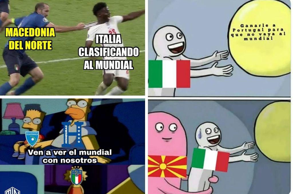 Italia se queda afuera del Mundial de Qatar 2022 y los memes los destrozan por caer con Macedonia