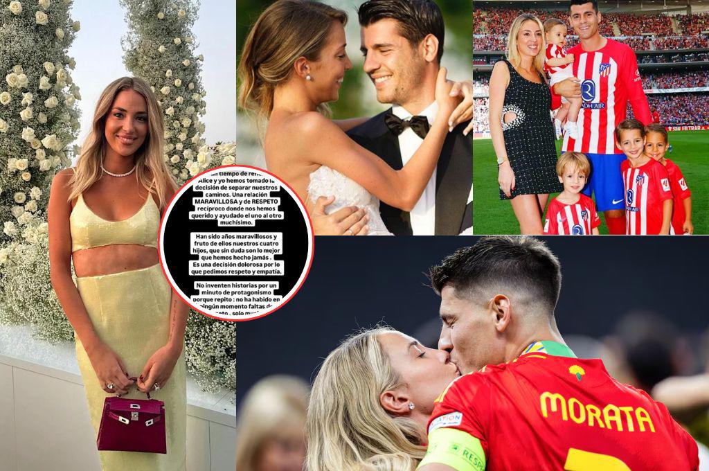 ¿Infidelidad? Morata ha quebrado su relación con su hermosa esposa y explica en redes la razón de la ruptura