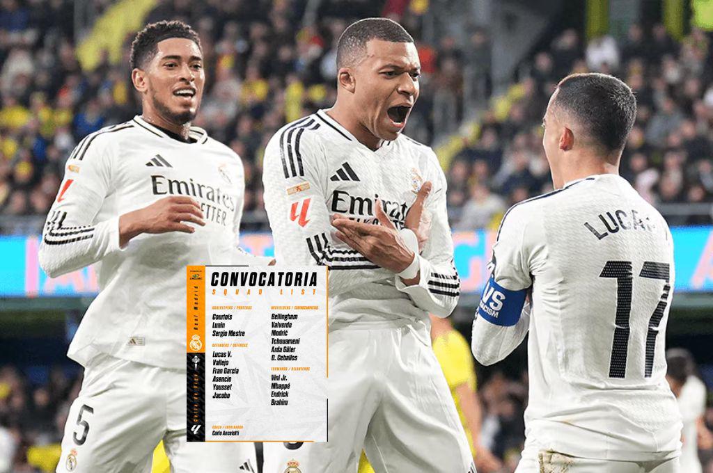 Real Madrid deja fuera a referente por este motivo: la convocatoria para seguir luchando la Liga Española