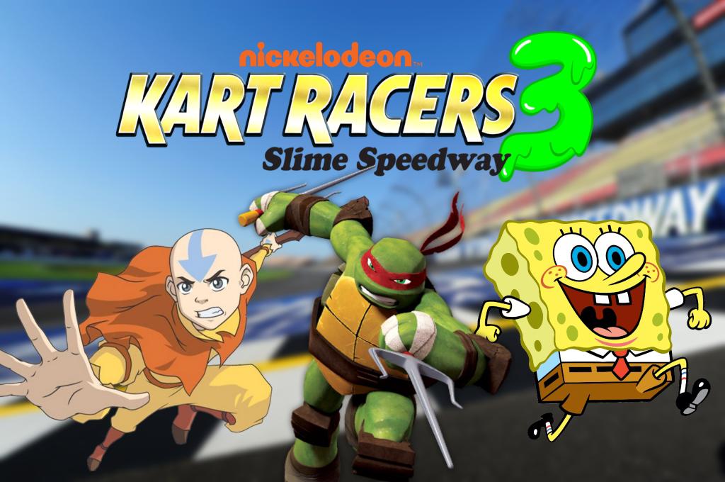 El juego de carreras de caricaturas Nickelodeon Kart Racers 3: Slime Speedway llegará a PC y consolas este año