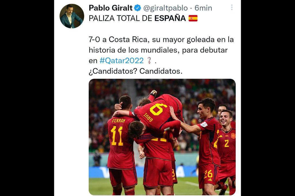 ¡C0s7a Rica! así reaccionó la prensa internacional tras el triunfo de España ante los ticos en el Mundial de Qatar 2022