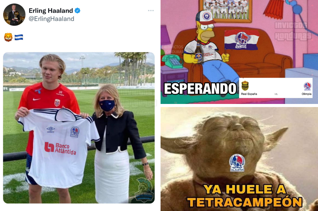 Los crueles y jocosos memes que ya calientan el Real España-Olimpia de la Gran Final del Apertura 2021