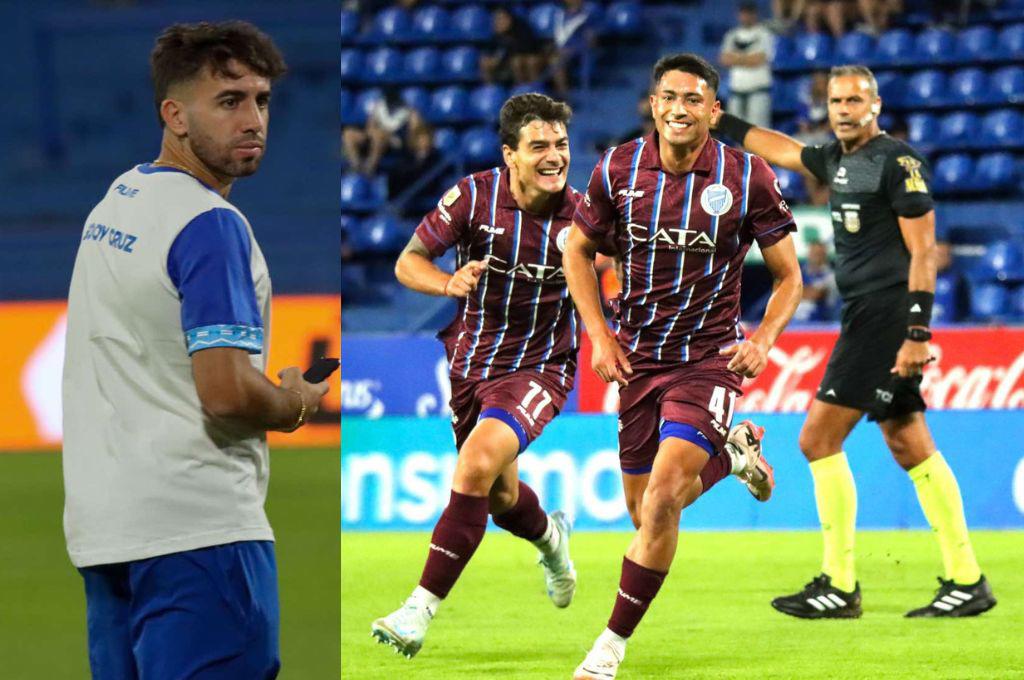 Auzmendi debutó ante el campeón en la Liga de Argentina: así le fue a Agustín en su primer partido con el Godoy Cruz