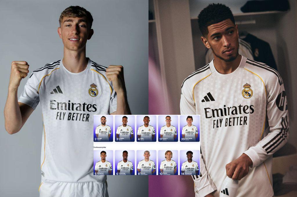 El mítico número que regresa y el que quedó libre: así quedan los dorsales oficiales del Real Madrid en el Mundial de Clubes