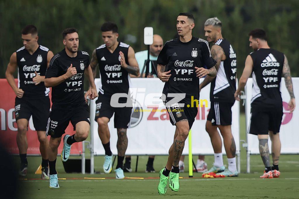 Así fue el segundo entreno de Argentina en Miami: liderado por Messi, Di María concentrado y las hermosas aficionadas