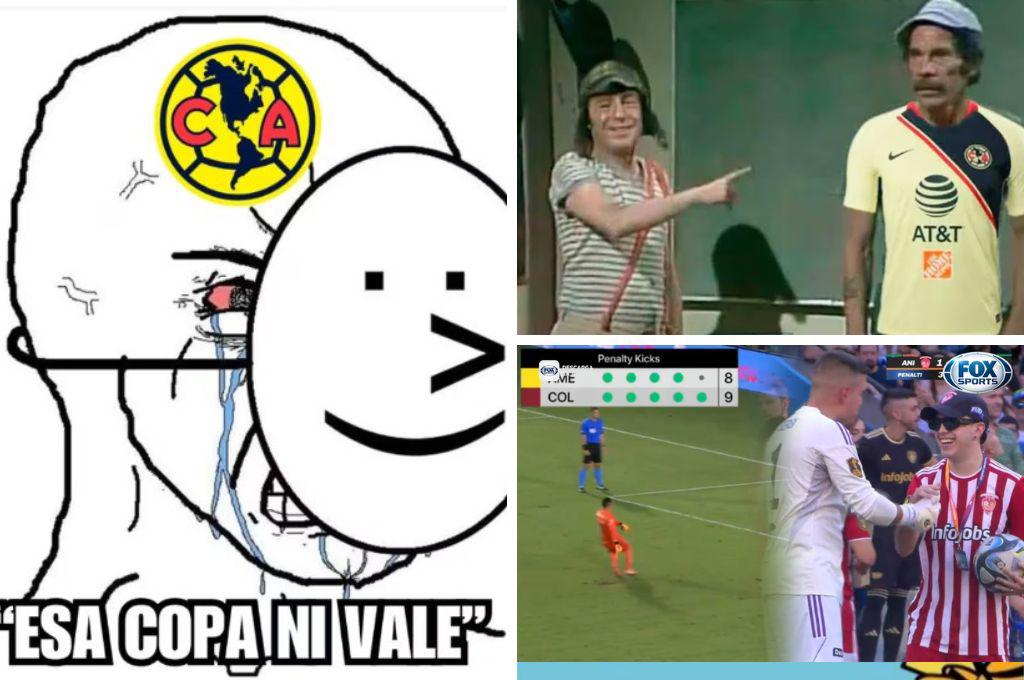 América fue eliminado de la Leagues Cup 2024 y los memes no perdonan a Malagón por el penal fallado